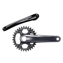 Shimano Deore XT FC-M8100 integrált tengelyes hajtómű, 32T, 1x12s, 175 mm, fekete, OEM kiszerelés