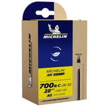 Michelin AirComp A2 622 x 26/32 (700c) DO országúti belső gumi, FV48 (48 mm hosszú szeleppel, presta), 90g