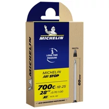 Michelin AirStop A1 622 x 18/25 (700c) DO országúti belső gumi, FV60 (60 mm hosszú szeleppel, presta), 96g