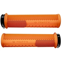 Peaty's Monarch Knurl bilincses gumi markolat, 138 mm, vastag, narancssárga, fekete bilinccsel