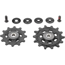 Sram GX Eagle AXS váltógörgő készlet (alsó és felső), műanyag, 12-14T, fekete