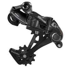 Sram GX MTB hátsó váltó, 1x11s, hosszú kanalas, fekete-piros