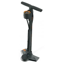SKS Airmotion 12.0 acél műhelypumpa, minden szeleptípushoz, 12 bar, fekete