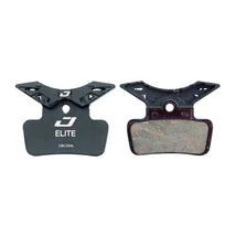 Jagwire Elite tárcsafék betét Sram G2 Ultimate, G2 RSC fékekhez, alu-grafén alap, hűtőbordás, fél-fémes pofa