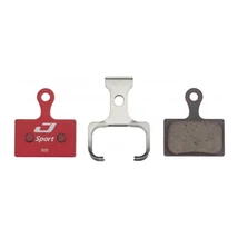 Jagwire Sport tárcsafék betét Shimano RS, Ultegra, 105, Tiagra, GRX fékekhez, acél alap, fél-fémes pofa