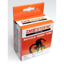Deestone 16 x 1,5-1,75 (38/48-305) belső gumi 26 mm hosszú szeleppel, dunlop