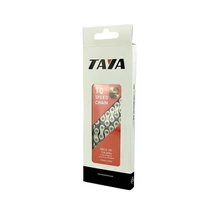 Taya Deca-101 kerékpár lánc, 10 sebességes, 116 szem, hollow pin, ezüst-szürke
