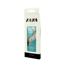Taya e-TOLV-121 kerékpár lánc elektromos kerékpárokhoz, 12 sebességes, 128 szem, ezüst