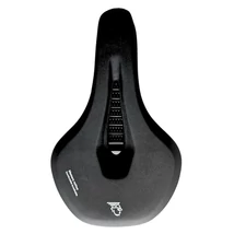 Velotech anatómikus trekking komfort nyereg, 280 x 175 mm, memóriahabos, fekete