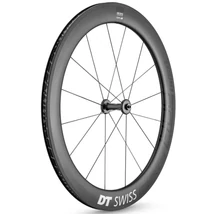 DT Swiss ARC 1400 DICUT DB 62 carbon 28-as (622X17) országúti első kerék, karbon, felnifékes, gyorszáras, TL Ready, 752g, fekete