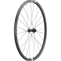 DT Swiss G 1800 SPLINE DB 25 28-as (622x24) Gravel első kerék, tárcsafékes (Centerlock), átütőtengelyes (100x12 mm) TL Ready, 864g, fekete