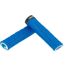 Ergon GE1 Evo ergonómikus bilincses MTB enduro markolat, 135 mm, kék, fekete bilinccsel
