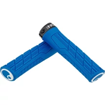 Ergon GE1 Evo Slim ergonómikus bilincses MTB enduro markolat, 135 mm, vékony, kék, fekete bilinccsel