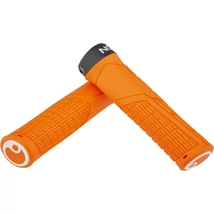 Ergon GE1 Evo Slim ergonómikus bilincses MTB enduro markolat, 135 mm, vékony, narancssárga, fekete bilinccsel
