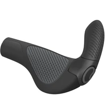Ergon GP3 Evo ergonómikus bilincses markolat szarvval, 130 mm, L-es vastagság, fekete-szürke