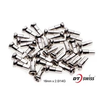 DT Swiss nikkelezett réz küllőanya 2 x 16 mm, ezüst