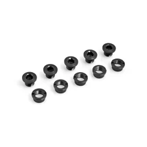 Csepel lánckerék rögzítõ csavar szett (5 db, 6,5 mm), fekete