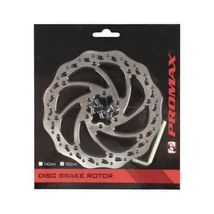Promax féktárcsa, 6 csavaros, 160 mm,  csavarokkal