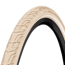 Continental Ride City 28x1,4 (37-622) külső gumi (köpeny), defektvédett (Extra Puncture Belt), reflexcsíkos, E25, krémszínű, 820g
