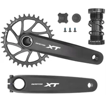 Spyral Akantor AK04 GXP integrált tengelyes MTB hajtómű+középcsapágy, 34T, 1x12s, 170 mm, alu, fekete