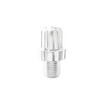 Spyral fékbowden állító csavar fékkarba, alu, 10 mm, 1 db, ezüst színű