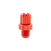 Spyral fékbowden állító csavar fékkarba, alu, 10 mm, 1 db, piros