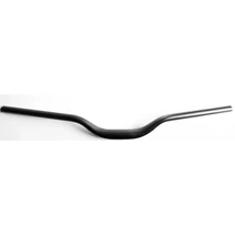 Spyral hajlított MTB kormány, 31,8x740x50 mm, alumínium, fekete