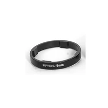 Spyral kormányszár alátét (stucni hézagoló) 28,6 x 5 mm (1 1/8 col), alumínium, fekete