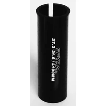 Spyral nyeregcső adapter 27,2 - 31,6 mm, fekete színű