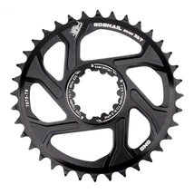 Spyral Speed MTB első lánckerék, 38T, narrow-wide, GXP direct mount, 6 mm offset, 10-12s, alumínium, fekete