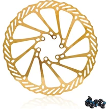 Toopre G3 féktárcsa, 6 csavaros, 160 mm, rozsdamentes acél, arany színű