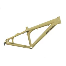 Altrix Airborne Dual 26-os MTB dirt kerékpár váz, alumínium, 13,5 col, krém színű