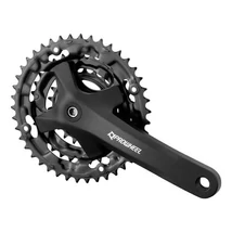 Prowheel MPE-301 négyszögtengelyes MTB hajtómű, 22-32-42T, 170 mm, alumínium, fekete