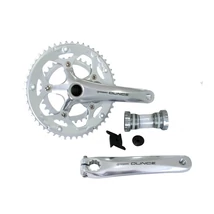 Prowheel Ounce 520C-TT-N integrált tengelyes országúti hajtómű 34-50T, 2x9, 172,5 mm, alumínium, polírozott