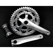 Prowheel Ounce 520C-TT-N integrált tengelyes országúti hajtómű 34-50T, 2x9, 172,5 mm, alumínium, ezüst