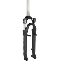 Suntour NEX-E25-P 26-os MTB teleszkóp 1 1/8 colos A-Head-es nyakkal (28,6 mm), 63 mm rugóút, V-fékes, matt fekete