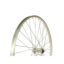 Remerx-Assess 26-os (20x559 mm) MTB első kerék, gyorszáras tengellyel, ezüst