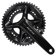 Shimano 105 FC-R7100 integrált tengelyes országúti hajtómű, 2x12s, 34-50T, 172,5 mm, 760g, fekete