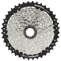 Shimano CS-HG400-8 11-40-es kazettás lánckeréksor, 8s, ezüst-fekete