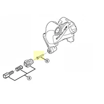Shimano Dura-Ace RD-9000 váltó bowden porvédő és csúszó hüvely, 1 db