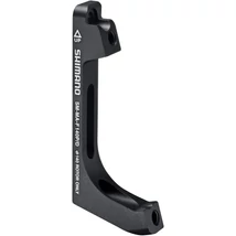 Shimano SM-MA-F140 flat mount tárcsafék adapter, első, FM140-PM140, alu, fekete
