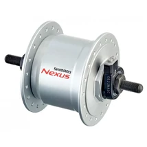 Shimano Nexus DH-C6000-3R dinamós első kerékagy (agydinamó), 36H, csavaros, rollerfékes, 6V, 3W, ezüst, OEM kiszerelés