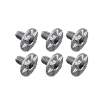 Shimano PD-R9100 SPD-SL stopli csavar szett, Lightweight változat, M5x8, 6 db