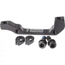 Shimano tárcsafék adapter, első, IS-PM180, alumínium, fekete