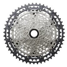 Shimano XT CS-M8200 kazettás lánckeréksor, 12s, 10-51T, MicroSpline, alu-acél 463g, ezüst-fekete, OEM kiszerelés