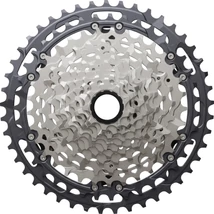 Shimano XT CS-M8200 kazettás lánckeréksor, 12s, 9-45T, MicroSpline, alu-acél 426g, ezüst-fekete