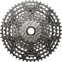Shimano XTR CS-M9200 lánckeréksor, 12s, 10-51T, MicroSpline, alu-acél-titán, 369g, titán színű