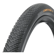 Continental Terra Competition Trail Grip 28x1,40 (35-622) gravel külső gumi (köpeny), kevlárperemes, defektvédett (Trail Casing), TL-Ready, E25, 410g, fekete