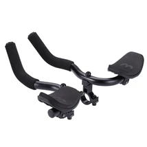 BBB AeroComfort BHB-59 triatlon könyöklő 22,2 és 25,4 és 31,8 mm-es kormányra, alumínium, fekete