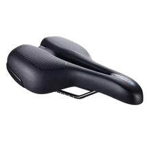 BBB BSD-111 SportPlus Active városi, túra nyereg, anatómikus, memóriahabos, 265x170 mm, 440g, fekete